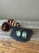 Load image into Gallery viewer, Gorgeous Rosecut Green Kyanite Studs