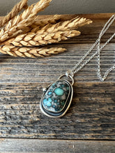 Load image into Gallery viewer, Gorgeous Desert Bloom Shadowbox Pendant Necklace - rustic, oxidized sterling silver