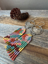 Load image into Gallery viewer, Mountains - Bohemian Fringe Earrings