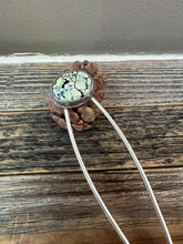 Load image into Gallery viewer, Hubei Turquoise Hair Pin - sterling silver