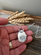 Load image into Gallery viewer, Gorgeous Desert Bloom Shadowbox Pendant Necklace - rustic, oxidized sterling silver