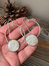 Load image into Gallery viewer, Fossil Coral Earrings