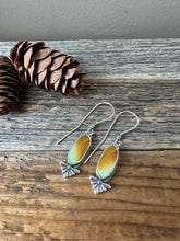 Load image into Gallery viewer, Polychrome Hubei Turquoise Earrings