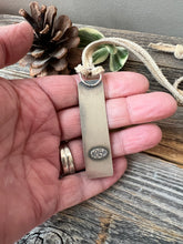 Load image into Gallery viewer, Tiny Giant - Redwood Tree Pendant Necklace with Carico Lake Turquoise