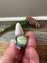 Load image into Gallery viewer, Imperial Jasper ring - sterling silver - size 7.5