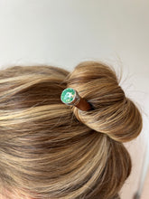 Load image into Gallery viewer, Sonoran Gold Turquoise and sterling silver tipped wooden hair stick