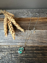 Load image into Gallery viewer, Calypso Variscite Pendant Necklace - 18 inch chain