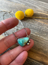 Load image into Gallery viewer, Blue Moon Turquoise Necklace - 16"