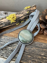 Load image into Gallery viewer, Ocean Scene Landscape Jasper Bolo Necklace