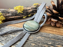 Load image into Gallery viewer, Ocean Scene Landscape Jasper Bolo Necklace