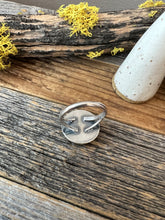 Load image into Gallery viewer, Montana Agate Ring - sterling silver, size 8 1/4