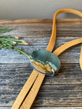 Load image into Gallery viewer, Polychrome Landscape Jasper Bolo Necklace