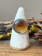 Load image into Gallery viewer, Montana Agate Ring - sterling silver, size 8 1/4