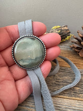 Load image into Gallery viewer, Ocean Scene Landscape Jasper Bolo Necklace