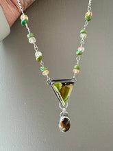 Load image into Gallery viewer, Treasure Mountain Turquoise &amp; Citrine Pendant Necklace