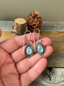 Rainbow Moonstone Earrings