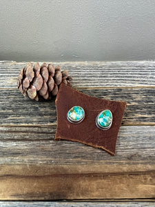 Sonoran Gold Turquoise Studs