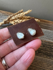 Baroque Pearls Studs - sterling silver