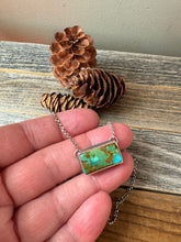 Load image into Gallery viewer, Royston Turquoise Bar Necklace