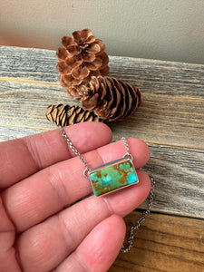 Royston Turquoise Bar Necklace