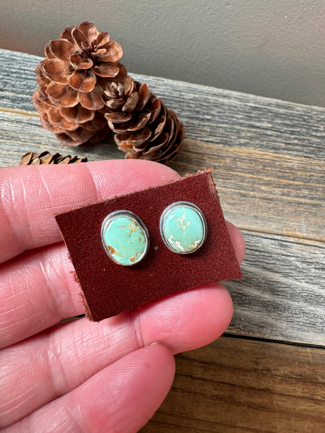 Royston Turquoise Studs