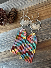 Load image into Gallery viewer, Mountains - Bohemian Fringe Earrings