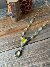 Load image into Gallery viewer, Treasure Mountain Turquoise &amp; Citrine Pendant Necklace