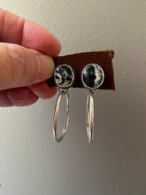 Load image into Gallery viewer, White Buffalo Studs with hoops