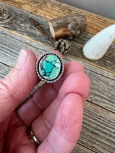 Load image into Gallery viewer, Polychrome Bamboo Mountain Turquoise Ring - size 6
