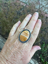 Load image into Gallery viewer, RESERVED - Custom Oregon Sunset Jasper Ring for Abby