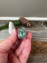 Load image into Gallery viewer, Desert Bloom Variscite ring - sterling silver - size 8