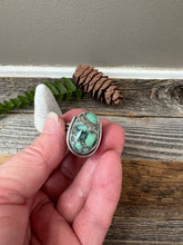 Load image into Gallery viewer, Desert Bloom Variscite ring - sterling silver - size 8