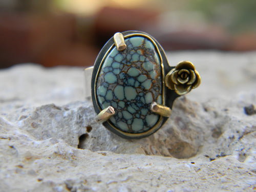 Reserved Listing for Nicole - Snowville Variscite Ring - Final Payment
