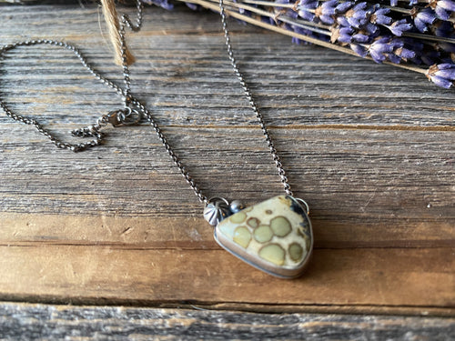 Aqua Oro Variscite Necklace